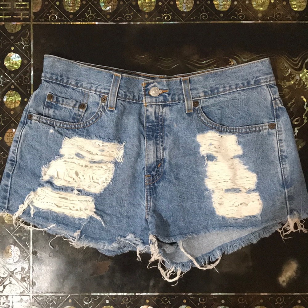 Furst of a Kind jean shorts purchased from LF.